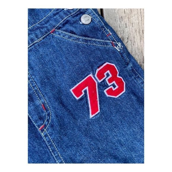 Cherokee Denim Coveralls Overalls Patches - Picture 7 of 11